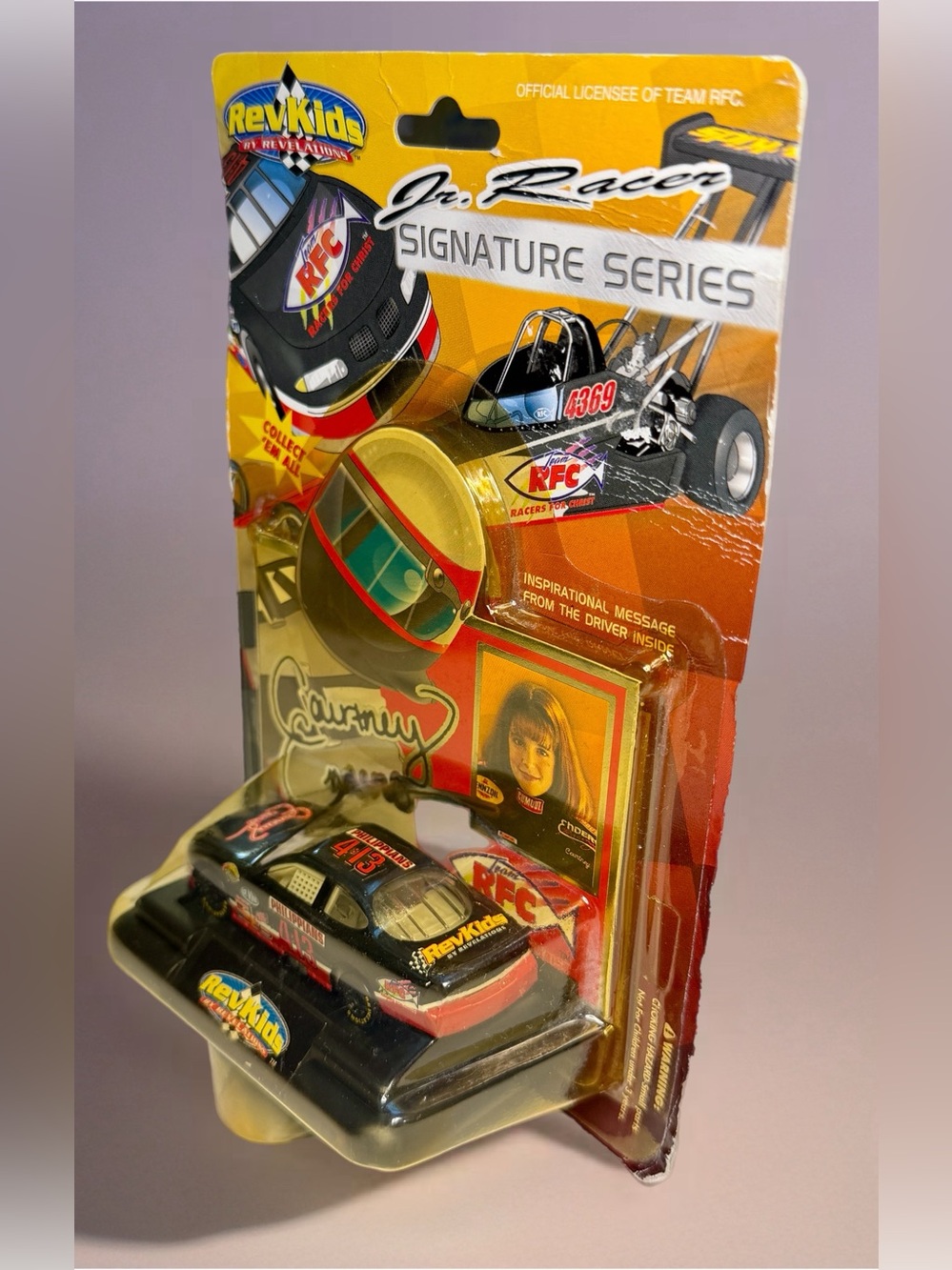 RevKids Joe Racer Signature Series Courtney Enders RFC Diecast Car SEALED